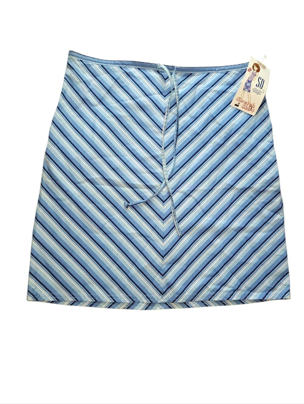 New Deadstock Y2k 2000s So GSJC Stretch Skirt Juniors Sz 9